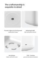 Nuevo Humidificador de Aire Antigravedad Gota de Agua Ultrasónico Atomizador de Niebla Fría Con Pantalla LED Difusor Atomizador Hogar Oficina - details 10