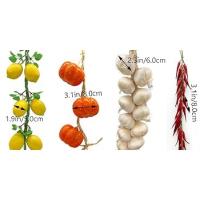 colgante decorativo de frutas  Verduras decorativas para la cocina verduras falsas decoración