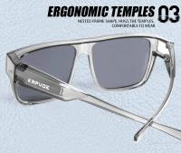 KAPVOE Gafas de Sol Cuadradas Polarizadas Ajuste para Ciclismo Photochromáticas UV400 - details 8