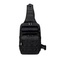 Glovento - Bandolera Táctica Urbana con MOLLE Camuflada para Senderismo y Ciclismo - details 0