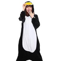 Pijama De Pingüino Para Adultos One Piece Cosplay Navideño De Franela Cálido Ropa De Casa Para Mujeres Y Hombres - details 2