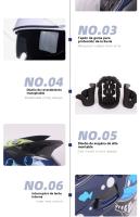 Casco integral motocross hombre modular adulto MX Carreras de Locomotora - details 4