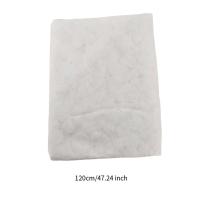 Round White Lace Tablecloth 47 inch Diameter Floral Table Cloth for Holiday Party Wedding Reception Dining Room Home Decoration
