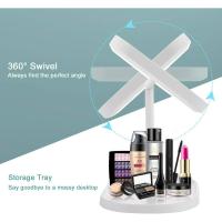 Espejo de Maquillaje con Luz LED, Espejo de Maquillaje Táctil, Ultra Alta Definición, USB, Cosmético Plegable - details 3