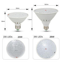 Lámpara LED E27 para cultivo de plantas, 1/2 cabezales, 6W, 15W, 20W - details 5