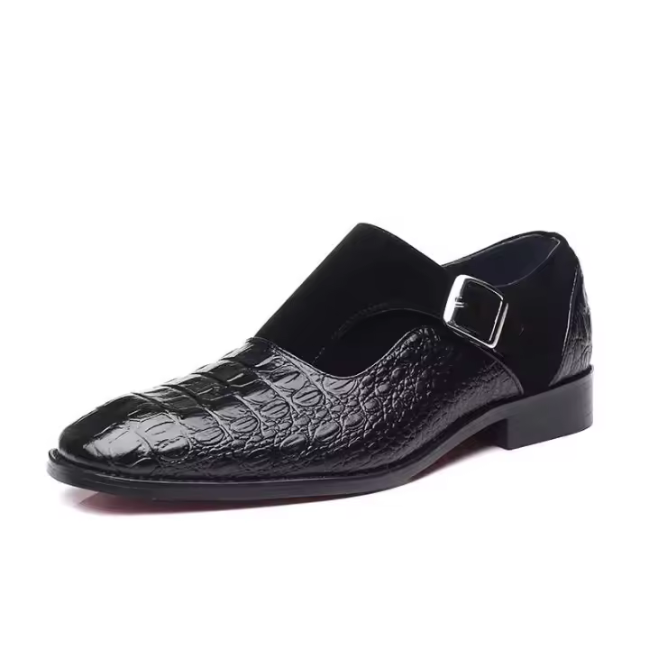 Nueva marca genuina con mayor altura para uso casual. Zapatos de hombre hechos a mano, modernos, cómodos y transpirables. - 1