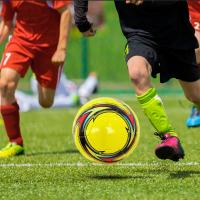 Balón de Fútbol Estándar 5 Resistente a Fugas, Duradero para Uso en Campus, Nuevo Balón de Fútbol de Goma Elástica - details 2