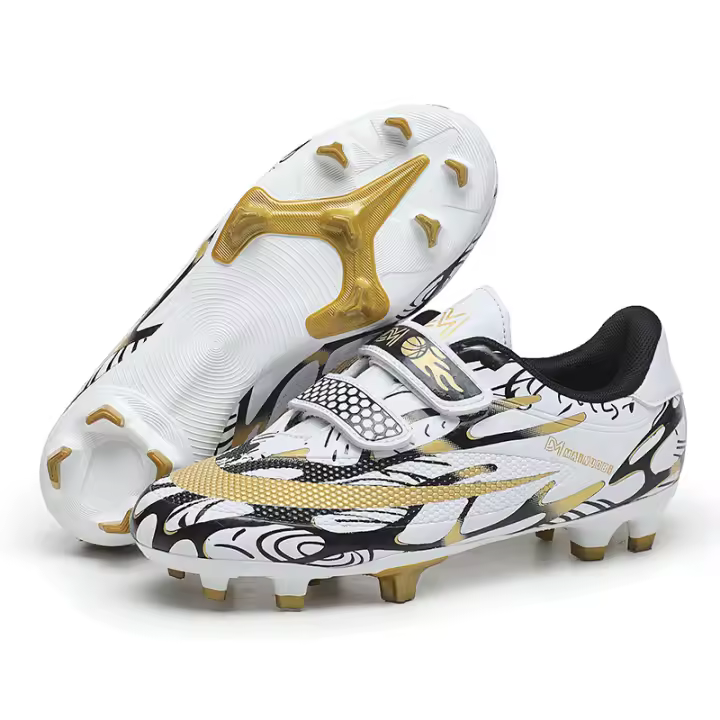 Tacos de fútbol para niños y niñas, zapatillas de deporte para interiores y exteriores - 1