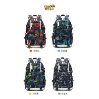 Mochila de Hombro para Hombres Estudiantes Impresada Impermeable Ideal para Viajes al Aire Libre - details 9