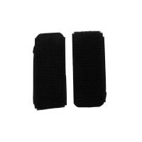 Espinilleras de fútbol, cinta de vendaje fijo, almohadillas para espinillas, previenen caídas, Vendaje deportivo elástico ajustable, negro, 1 par - details 7