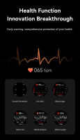 Relojes inteligentes hombre Fitness exterior deporte Seguimiento GPS ritmo cardíaco presión arterial mujer reloj - details 25