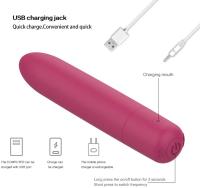1 unidad Mini Vibrador tipo bala, consolador de masaje, Vibrador AV Stick, Juguetes sexuales para adultos para mujeres, estimulador de clítoris y punto G, masturbador femenino - details 2