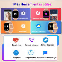 Reloj inteligente con llamada Bluetooth de 1,85" para mujer, reloj inteligente para Android e IOS - details 3