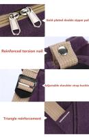 Mochila de Viaje Grande Bolsa de Lactancia Multifunción Plegable de Lona Ideal para Mujeres - details 7