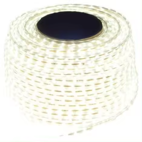 Tira de iluminación LED, 220V, 5050, 25M, IP65, 60LED/m, blanco-6000K - 1