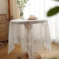La boda está decorada con un mantel pastoral blanco Ense, elegantes volantes de flores europeas, fundas decorativas para el - details 6