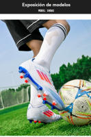 Zapatos de fútbol todoterreno, AG, TF, adaptación a campos de césped artificial, universales para entrenamiento y competiciones, característica antideslizante y transpirable - details 7