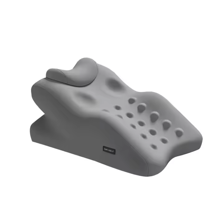 Almohada de Espuma de Memoria Ergonómica para Adultos Cojín de Cuño Triangular Cubierta Lavable - 1