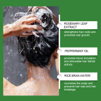 HOEGOA Spray nutritivo para el cuidado del cabello seco y peludo con arroz al romero - details 5