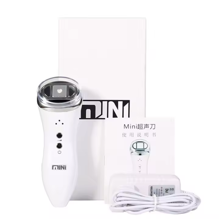 Máquina ultrasónica para rejuvenecimiento de la piel, masajeador Facial, estiramiento Facial, antiarrugas, dispositivo de belleza, Min HIFU - 1