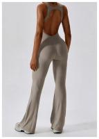 Traje de Yoga para Mujer con Almohadilla de Pecho Aéreo Sin Mangas de Ballet Danza Fitness Deporte Gimnasio Ropa Deportiva Material Exterior de Nylon Temporada Primavera/Verano - details 24