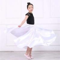 Trajes de danza del vientre para niños y niñas, vestidos de satén liso de Bollywood indio, actuaciones gitanas - details 10