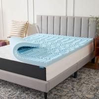 Cubrecolchón de Espuma Viscoelástica con Gel 3 Pulgadas, 5 Zonas de Comodidad, Certificado CertiPUR-US - details 0