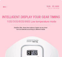Secador de uñas de 45LED Lámpara LED para curar todo el esmalte de uñas de Gel con pantalla táctil LCD grande Sensor inteligente para salón de manicura de marca Clou Beaute - details 7