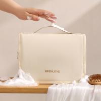 Bolso de mano de nailon para maquillaje, bolsa de almacenamiento impermeable de gran capacidad a prueba de polvo, bolsa colgante multifuncional, bolsa de viaje para niñas - details 11
