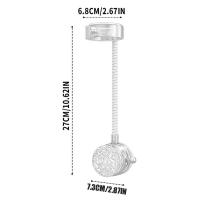 Soporte para secador de pelo con ventosa, rotación de 360 ​​grados, manos libres, soporte para soplador, organizador de secador de pelo ajustable sin perforaciones para mascotas - details 0