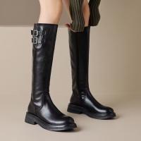 LAVANDA BOTAS ALTAS CON CREMALLERA PARA MUJER, BOTAS PLANAS PARA MUJER - details 14