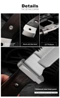 Cuchillo recto portátil para acampar al aire libre, cuchillo para exteriores de alta dureza, pesca al aire libre - details 9