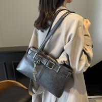 Bolso Messenger de Moda para Mujeres Color Sólido, Cierre de Cremallera, Linedo de Poliéster, Pintado de Borde, Versátil para Ocasiones con Bolsillo para Teléfono - details 8