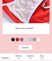 Ropa Interior de Algodón para Mujer, Cómoda Cintura, Baja Lencería de Color Sólido, Bragas Sexys, Moda de Verano, 3 Piezas - details 8