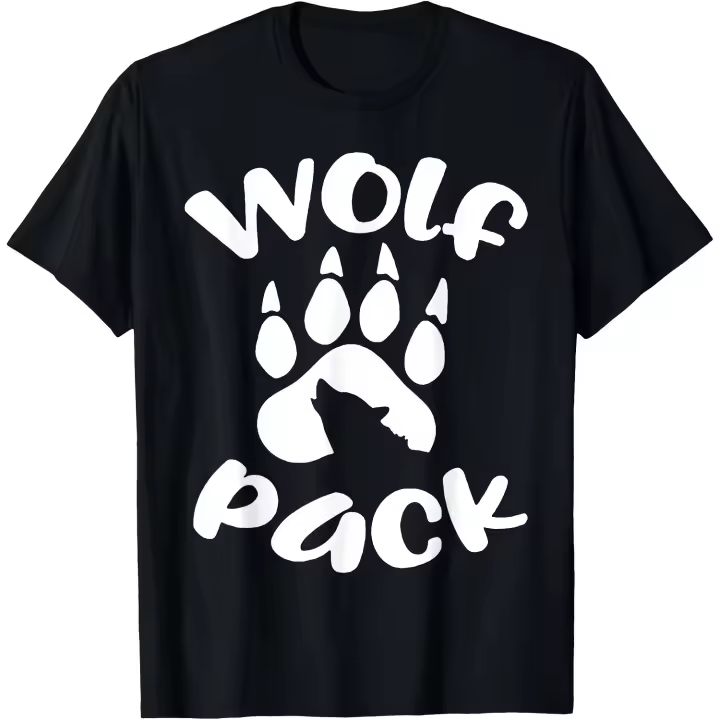 Wolf Pack Wolf Family - Camiseta a juego para hombre - 1