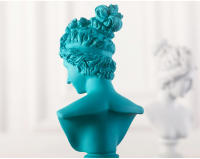 Estatua de busto de resina de diosa nórdica, figuras creativas de resina de Venus, entrada de escritorio, sala de estar, adornos de decoración del hogar, artesanías de arte - details 6