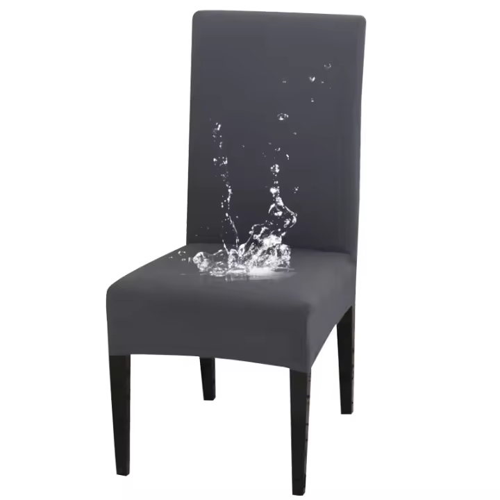 Funda protectora elástica sellada para silla de restaurante, 11 colores, 1 unidad - 1