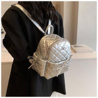 Mochila de gran capacidad para mujer, nueva, versátil, a la moda, sencilla, informal, para viaje, mochila escolar, elegante - details 14