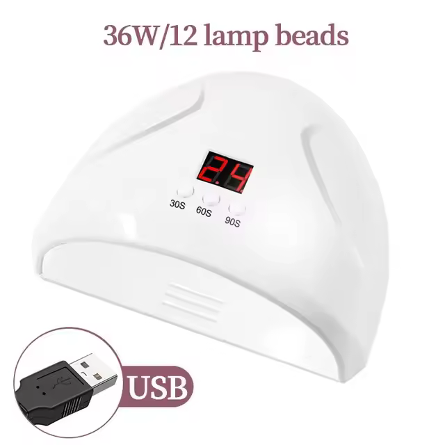 Secador Profesional UV LED de Fototerapia LINMANDA Herramienta de Manicura de Salón para Esmalte de Uñas Secado Rápido y Eficiente - 1