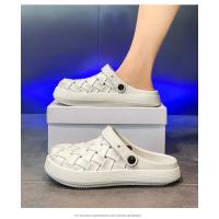 Chanclas de verano para Hombre, zapatillas antideslizantes para exteriores, sandalias de playa ligeras informales, zapatillas para el hogar, Pantuflas deslizantes para estudiantes para Hombre - details 11