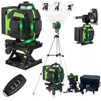 Nivel Láser de 16 Líneas Profesional Nivel Autonivelante 4D Verde con Trípode - details 0