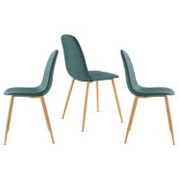 Pack de 2 sillas de Comedor, diseño nórdico con Asiento Acolchado y Respaldo ergonómico - details 4