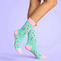 Calcetines de algodón peinado para hombre y mujer, medias divertidas informales, a la moda, 10 pares - details 8