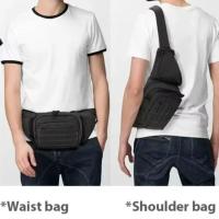 Riñonera de gran capacidad para exteriores, bolsa de pecho de nailon de alta densidad, impermeable, para escalada, multifuncional, Molle, bolsa colgante para cintura de viaje - details 11