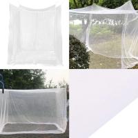 Cortina de red cuadrada para mosquitos, dosel de cama con bolsa de transporte para viajes, Camping, decoración del hogar al aire libre - details 3