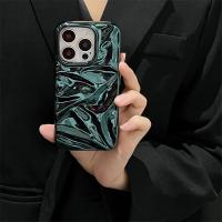 Funda de Teléfono de Electroplastico de Color Sólido Cubierta Protectora Completa para Iphone 15 11 - details 1