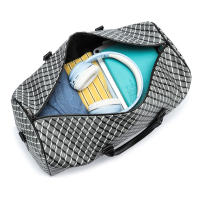 👜 👝 🎒 ⭐ ⭐ ⭐ Bolso bandolera Bolso de viaje de gran capacidad Bolso de viaje de negocios corto portátil europeo y americano para hombres Bolso de equipaje Bolso de embarque Bolso de fitness - details 31