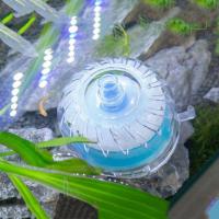Mini filtro de tanque de peces ultrasilencioso, filtro neumático de plástico, filtro de medios para acuario, taburete de excrementos de pescado multicapa, inodoro, tanque de peces - details 4
