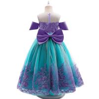 Vestido con luz LED, vestidos de princesa para niñas, disfraz de Sirenita Ariel, disfraz de carnaval, fiesta de cumpleaños, vestido elegante para niños - details 11