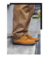 Nuevos zapatos de cuero casuales anti-terciopelo que aumentan los zapatos bajos - details 22